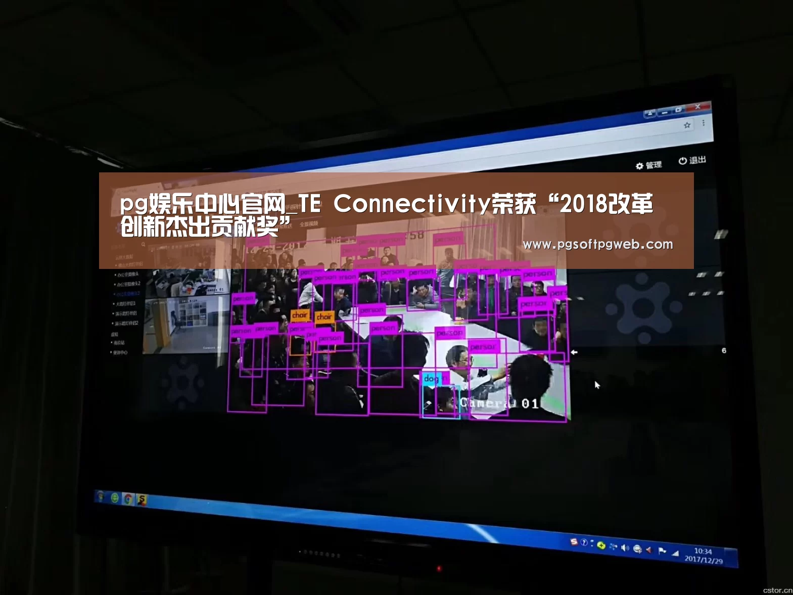 pg娱乐中心官网_TE Connectivity荣获“2018改革创新杰出贡献奖”(图1)